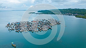 Aerial photography of Bajo villages