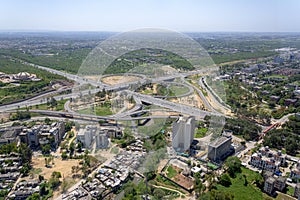 Aerial photography of Islamabad capital of Pakistan