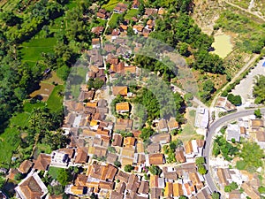 Aerial photography a view of mapping a densely populated residential area