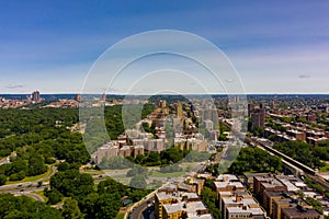 Aerial photos of the Bronx New York photo