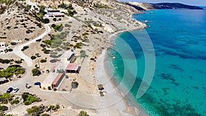 Aerial photos of Gavdos island, Crete, Greece