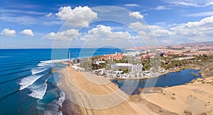 Aerial photos of Maspalomas photo