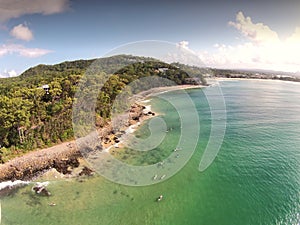 Aerial picture image of Surfers Noosa