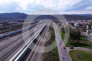 Aerial picture Cumberland Maryland Industrial Blvd Allegany County photo