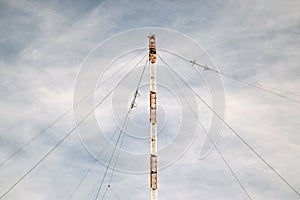 Aerial platforms for transmission of radio waves