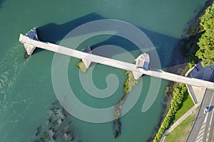 Aerial of Pont D`Avignon, France