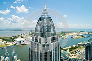 Aerial Regions Bank Mobile Alabama USA photo