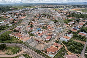 aerial residential gaborone city photo