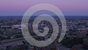 Aerial Rhode Island Providence July 2017 Sunrise 4K Inspire 2