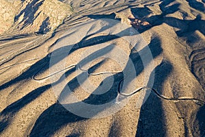 Aerial of Road in Red Rock Canyon National Conservation Area