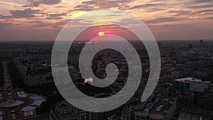 Aerial Romania Bucharest June 2018 Sunset 30mm 4K Inspire 2 Prores