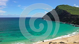 Aerial Shoot, Island Oahu, Hawaii, Makapuu Beach, Waimanalo Bay, Makapuu Point, Pacific Ocean