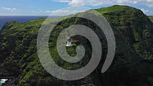 Aerial Shoot, Island Oahu, Hawaii, Pacific Ocean, Makapuu Beach, Makapuu Point, Waimanalo Bay