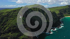 Aerial Shoot, Island Oahu, Hawaii, Pacific Ocean, Makapuu Point, Waimanalo Bay, Makapuu Beach