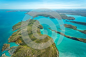 Islands in the Buccaneer Archipelago, Western Australia photo