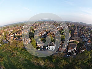 An Aerial Shot of the Lady Bay in Nottingham