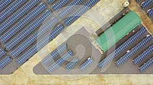 Aerial solar plant