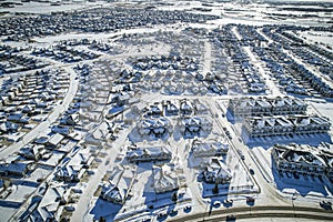 Aerial Splendor of Stonebridge Neighborhood in Saskatoon
