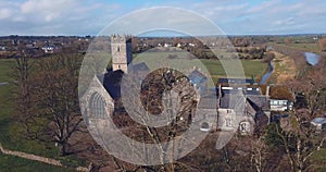 Aerial St. Nicholas Church of Ireland