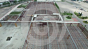 aerial steel construction