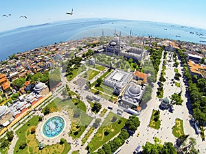 Aerial Sultanahmet Square