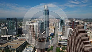 Aerial Texas Austin September 2016 4K