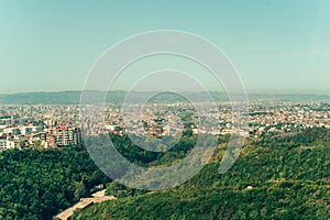 Aerial Tirana, Albania,