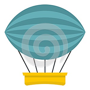 Aerial transportation icon isolated