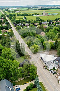 Aerial vertical of Roseville, Ontario, Canada photo