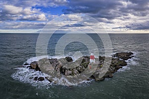 Aerial Vico Bathing Place Dublin Ireland