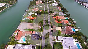Aerial video Allison Island Miami Beach 2