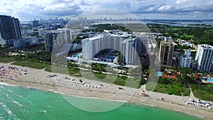 Aerial video Bal Harbour FL