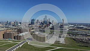 Aerial video of Dallas