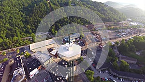 Aerial video Gatlinburg Tennessee