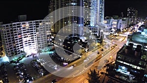 Aerial video of Hollywood Beach