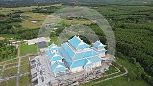 Aerial video of Lavang church, new Basilica of Our Lady of La Vang