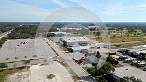 Aerial video Sarasota Fairgrounds 4k