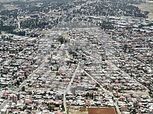 Aerial view of Addis Ababa