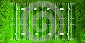 Aerial View of American Football Field photo