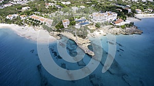 Aerial view of Anguilla Beach