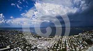 Aerial view of Anna Maria Island photo