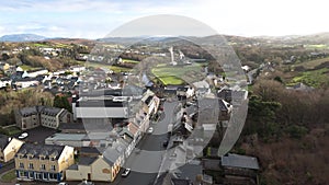 Aerial view of Ardara in County Donegal - Ireland