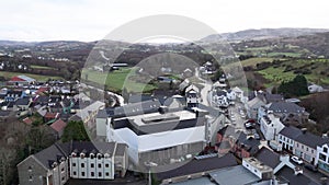 Aerial view of Ardara in County Donegal - Ireland