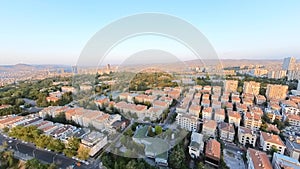 aerial view from Atakule Tower of Ankara