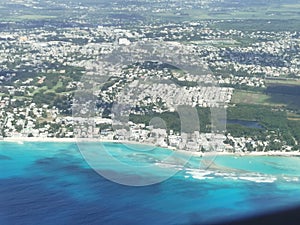 Aerial View of Barbados