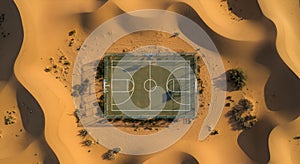 Desert Oasis Court photo