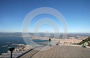 Aerial View - Bay of Gibraltar