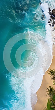 Aerial View Of Beautiful Beach: Stunning Wallpaper Photography By Peter Yan, Jay Daley, And Dustin Lefevre