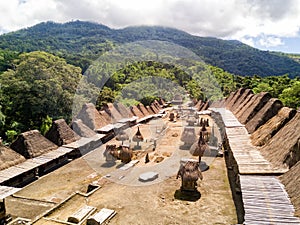 Bena Village Aerial shot photo