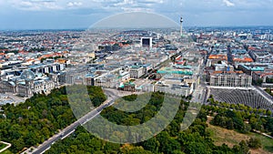 Aerial View of Berlin, Germany